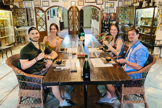 2 Wineries Small Group Tour with Free Hotel PickUp from Sitges - Stop 1: Caves Romagosa Torne and cava rooted in nine generations