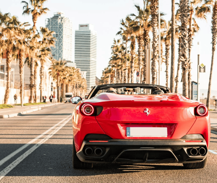 20-minute Barceloneta Beach Supercar City Tour - Barceloneta Beach Supercar Drive: what you’re really paying for