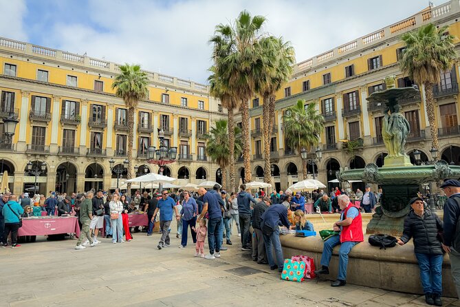 3-Hour Private Guided Walking Tour of Barcelona - Plaça Reial, Plaça Sant Jaume, and Plaça del Rei: squares with jobs