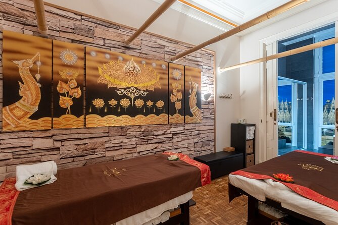 30 min Couple Massage and 30 min Floral Bath at THAI SPA MASSAGE - Choosing Your Massage Focus: Feet and Legs or Back and Head