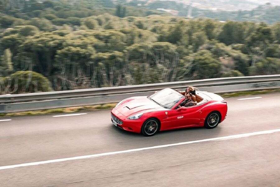 40-minute Barcelona Old Urban F1 Circuit Supercar Tour - Route Walkthrough: Barceloneta to Montjuïc, With Real Landmarks
