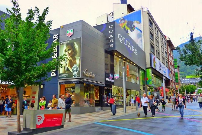 Andorra Private Tour: Sightseeing, Shopping & Traditional Lunch - Andorra la Vella shopping: 2.5 hours on the main avenue