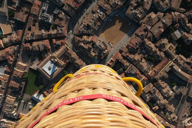 Balloon Ride over Catalonia with optional Pick-up from Barcelona - The drive to Vic: medieval streets from above