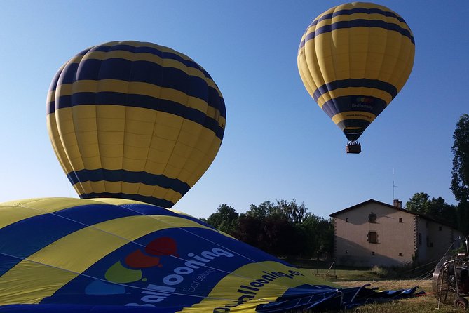 Balloon Ride over Catalonia with optional Pick-up from Barcelona - Montseny Natural Park: what it looks like when winter hits