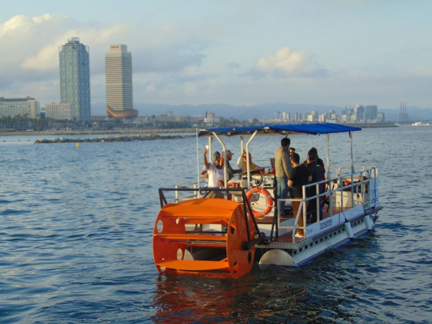 Barcelona: 1.5-Hour Private Scenic Pedal Boat Tour - Price and value: what $22 gets you in Barcelona