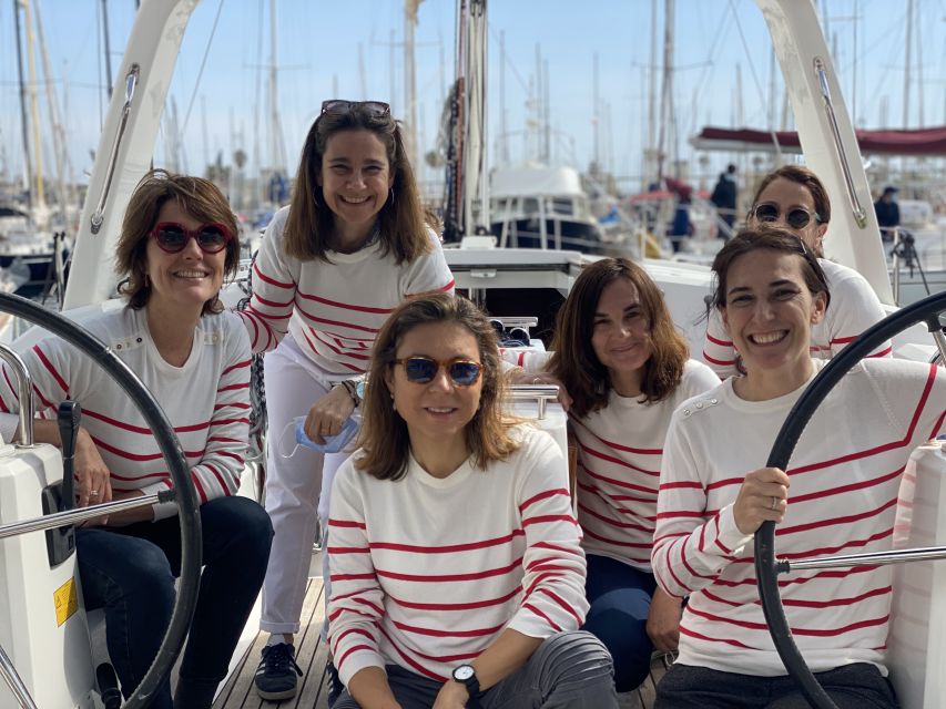 Barcelona 1 hour Scenic Sailboat Tour with Snacks and Drinks - The Swim Stop: 10 Minutes of Sea Time (Weather Permitting)