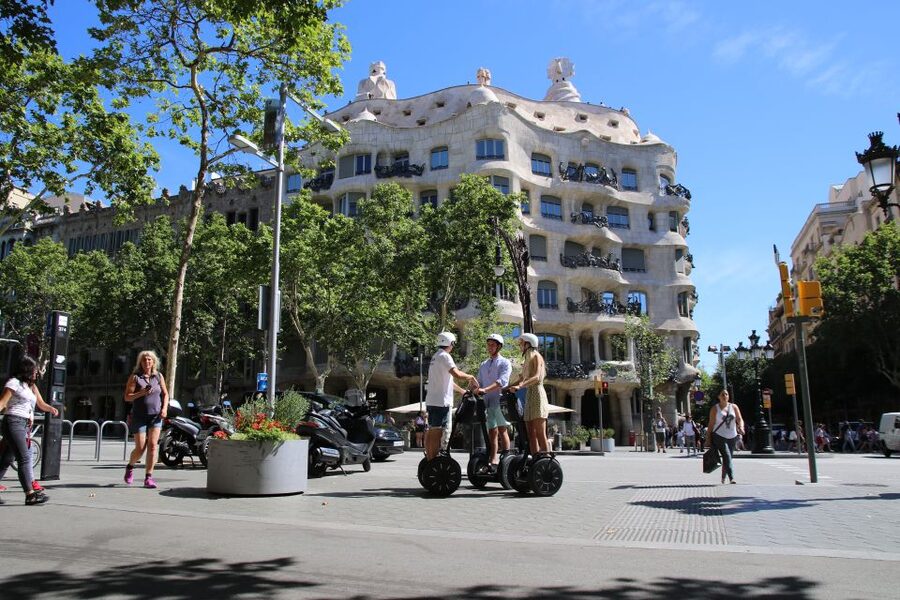 Barcelona: 2.5-Hour Gaudí Segway Tour - Gràcia’s Plaza de la Vila de Gràcia: why this neighborhood feels different