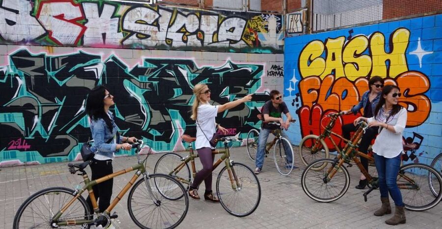 Barcelona: 3.5-Hour Street Art Tour by Bamboo Bike - Quick hits before you ride