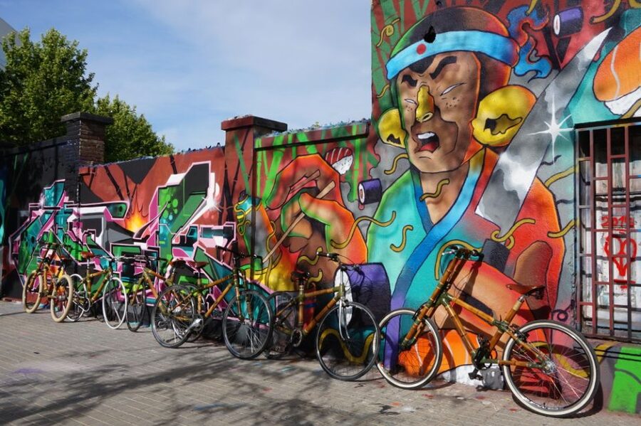 Barcelona: 3.5-Hour Street Art Tour by Bamboo Bike - The street art you’ll hunt for: stencil, spray, and big-wall scale