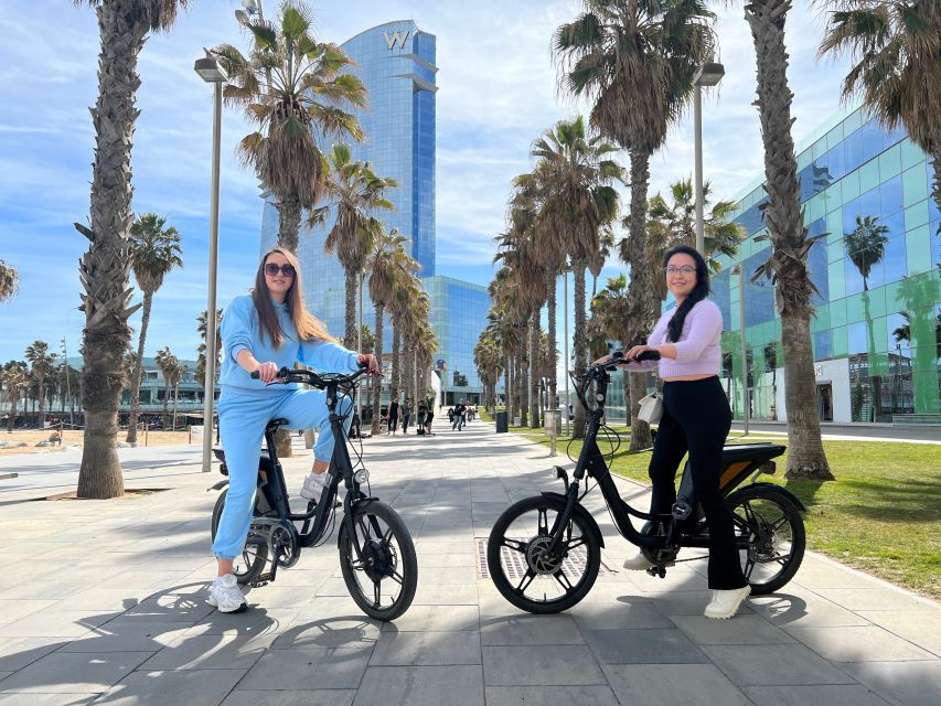 Barcelona: 3-Hour Montjuic Mountain E-Bike Guided Tour - The Barcelona promenade warm-up ride