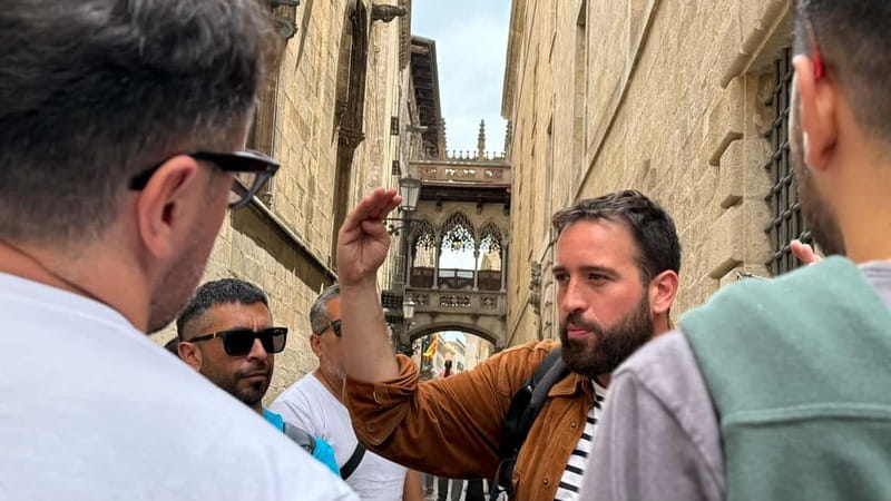Barcelona: 360 Old Town Tour with Artists - Teatre Goya and Carrer de Joaquín Costa: the “opening scene” zone