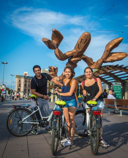 Barcelona: 4-Hour E-Bike Photography Tour - Barceloneta beaches: the easy reward after architecture