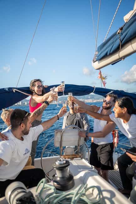 Barcelona Badalona : Sailboat Tour, Snacks, Drinks, Swimming - Why a sail from Badalona feels calmer than a typical Barcelona cruise