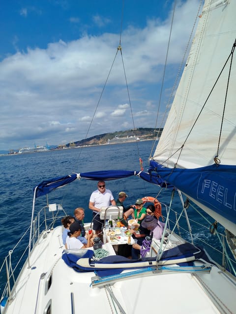 Barcelona Badalona : Sailboat Tour, Snacks, Drinks, Swimming - What the skipper adds: relaxed hosting, real conversation, and language support