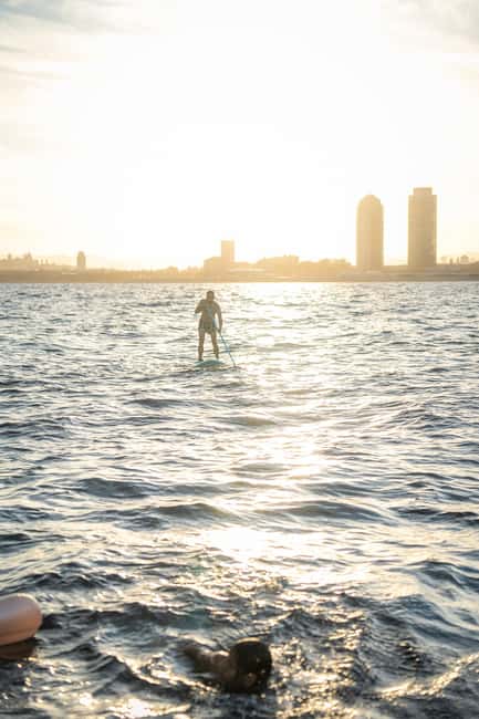 Barcelona Badalona : Sailboat Tour, Snacks, Drinks, Swimming - Kid-friendly on a small sailboat: life jackets, games, and kids who get to participate
