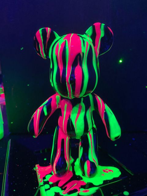 Barcelona: Bear-brick Fluorescent Painting | Wine and Art - Who This Workshop Fits Best (And Who Might Prefer Something Else)