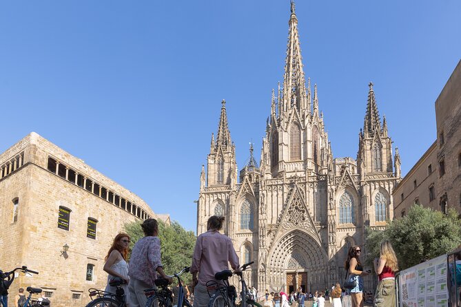 Barcelona Bike Tour: Your First Time Highlights with Locals - Stop 1: Placa de Sant Jaume and the Catalan-Barcelona Connection