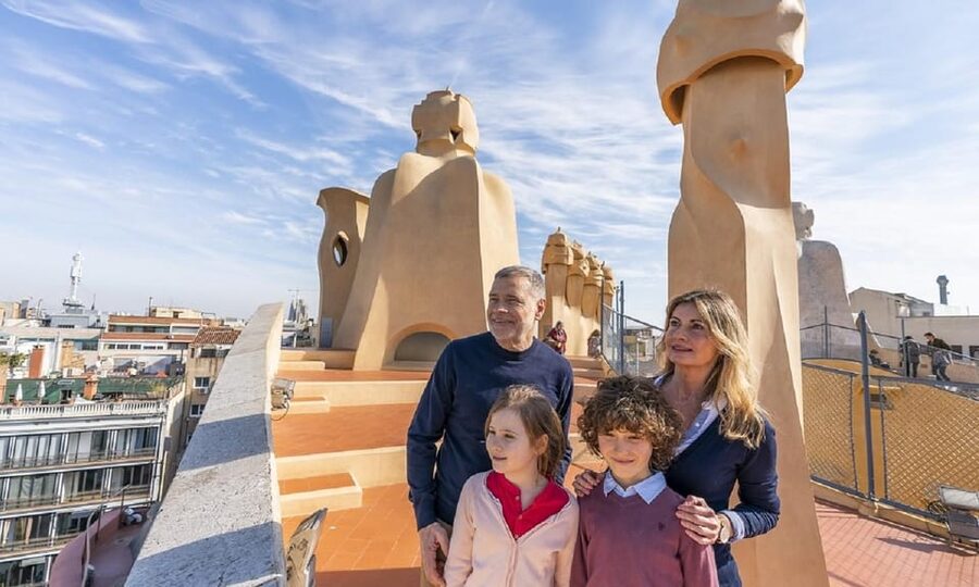 Barcelona: Casa Batlló, Casa Milà & Casa Vicens Guided Tour - The Whale Attic and the Warriors’ Rooftop: Milà’s “How Is This Real” Moments