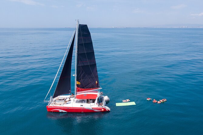 Barcelona Catamaran Cruise with Tapa & Drink Included - The included tapa and drink: enough for a snack, not a feast