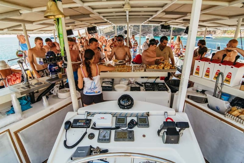 Barcelona: Catamaran Party Cruise with BBQ Meal - How the 3-hour schedule feels in real time