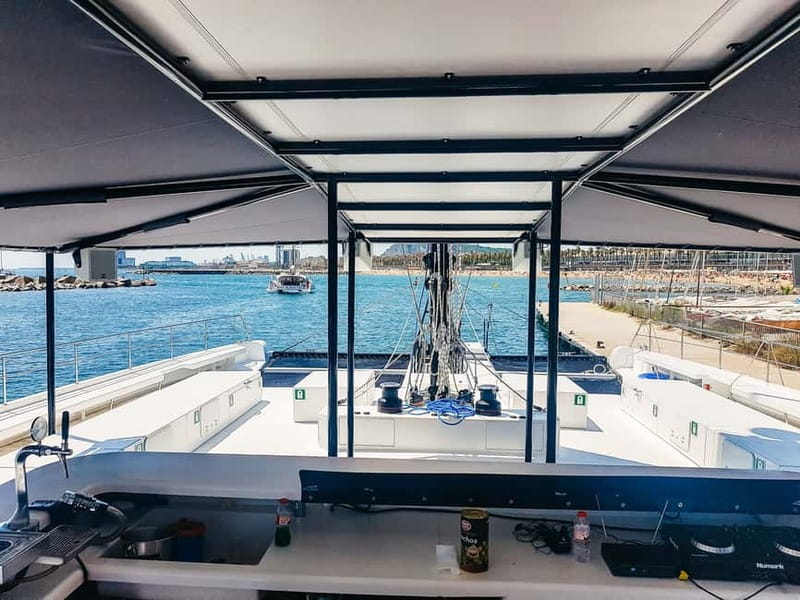 Barcelona: Catamaran Party Cruise with BBQ Meal - BBQ lunch onboard: what you’ll actually eat