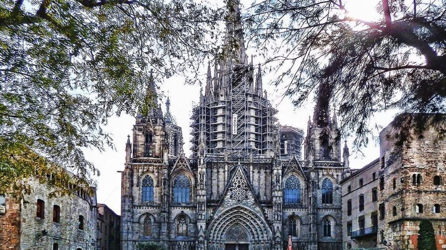 Barcelona Cathedral: Exclusive walking tour & entry tickets. - How This 2-Hour Plan Works: Outside Intro, Inside on Your Own