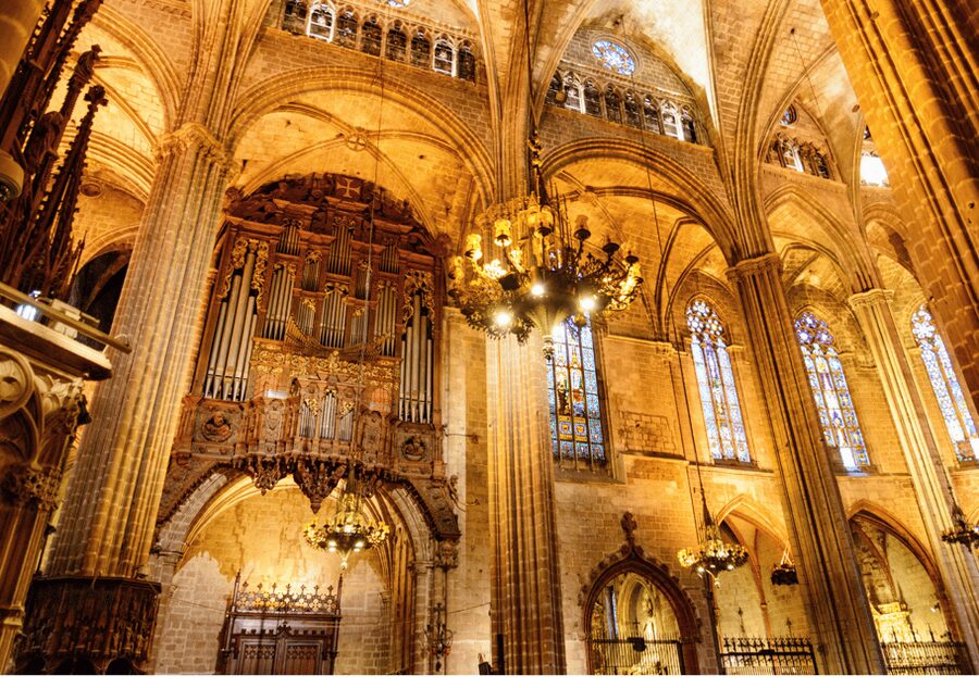 Barcelona Cathedral: Ticket, Guided Tour and VR Experience - How the Guided Tour Speaks Your Language (and Keeps Pace Moving)
