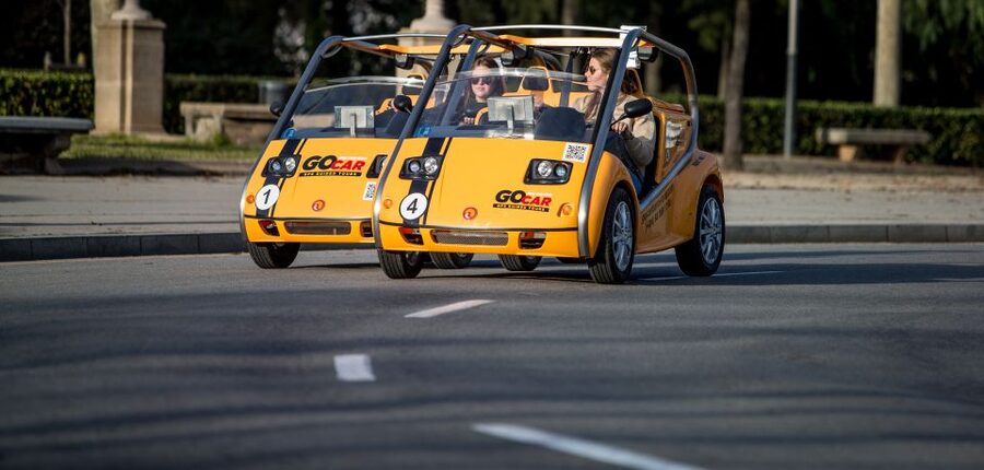 Barcelona: City Center and Olympic Park GoCar Experience - Driving the Funky Yellow Electric GoCar (And Actually Enjoying It)