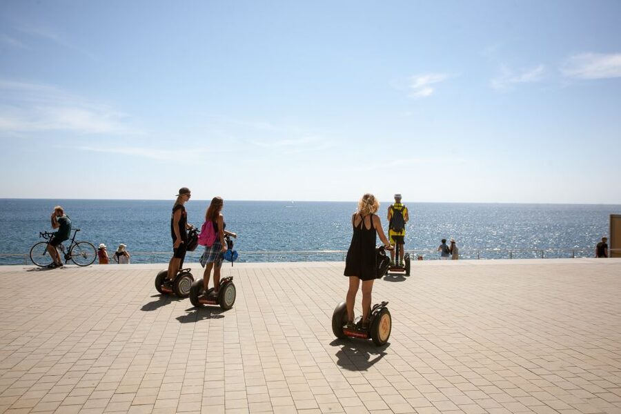 Barcelona: City Highlights Guided Segway Tour - The Starting Point and First Minutes: Carrer del Correu Vell to Plaça dels Traginers