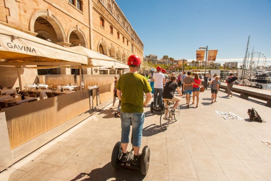 Barcelona: City Highlights Segway Tour - Beach time: Barceloneta to the Olympic Port and the sea-change story