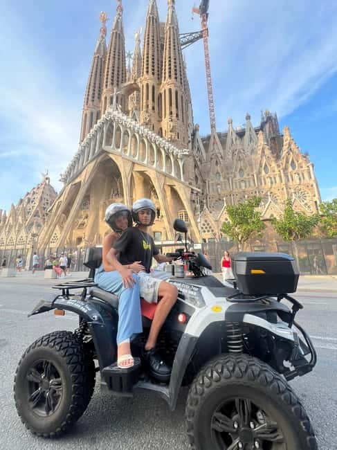 Barcelona: City Sights Electric Quad Tour - Sagrada Familia Towers: Exterior Views You Can Actually Enjoy