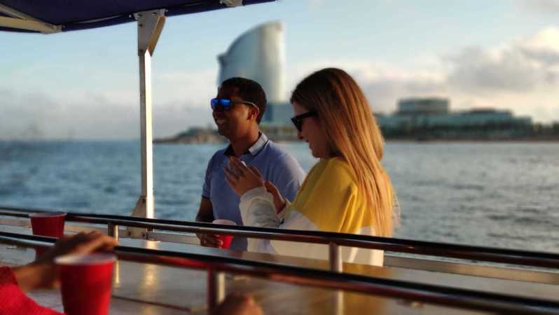 Barcelona: City Views Catamaran Cruise with Music - Getting to the Boat: KBr Fundación MAPFRE and the Red Column