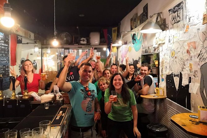 Barcelona Craft Beer Tour with a Brewery Tour and 3 Local Bars - Stop after the brewery: independent craft beer bars in the mix