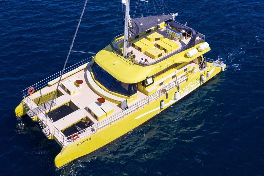 Barcelona: Daytime or Sunset Catamaran Cruise with Music - A catamaran cruise from Barcelona Port: the easy upgrade