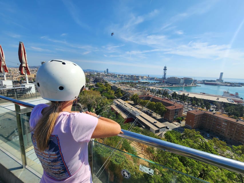 Barcelona: e-scooter and Bike tour - El Cap de Barcelona and Columbus: quick history, big skyline payoff