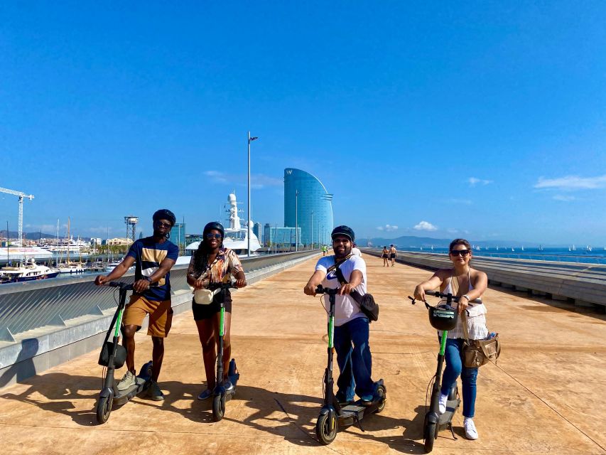 Barcelona: E-Scooter Gaudí & the Sea Tour - Key points worth knowing before you go