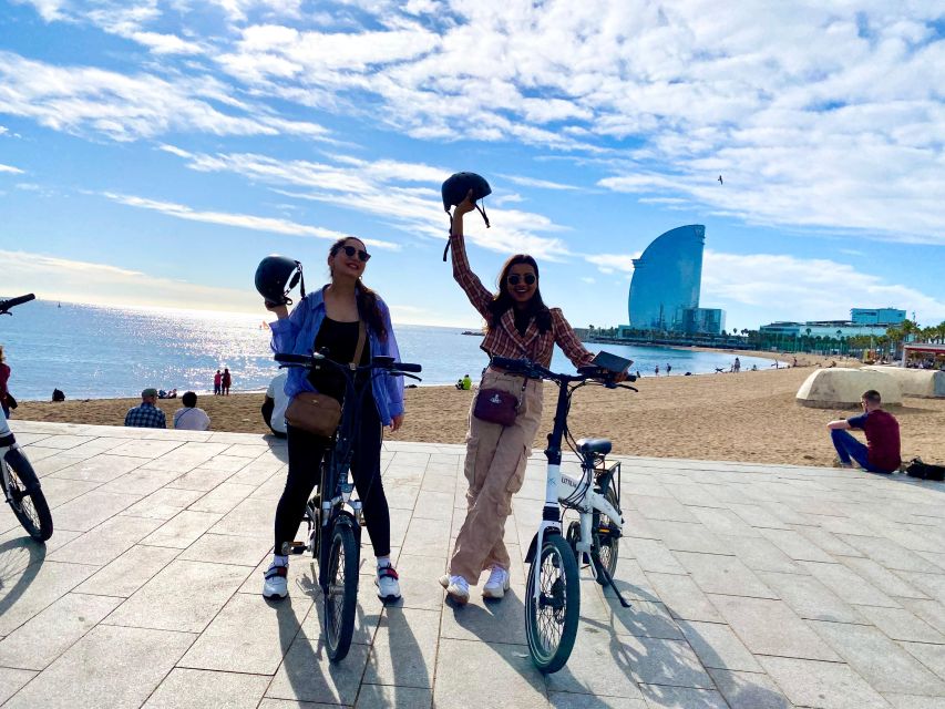 Barcelona: E-Scooter Gaudí & the Sea Tour - Barceloneta beach time: breeze on your face, not another checklist tour