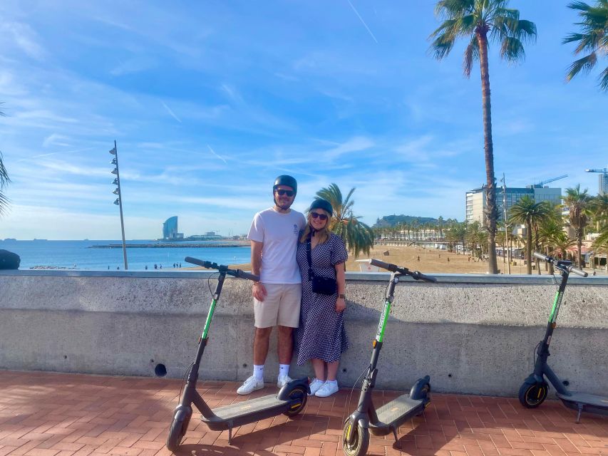 Barcelona: E-Scooter Gaudí & the Sea Tour - Starting at Calle Regomir 33: easy to find, close to the action
