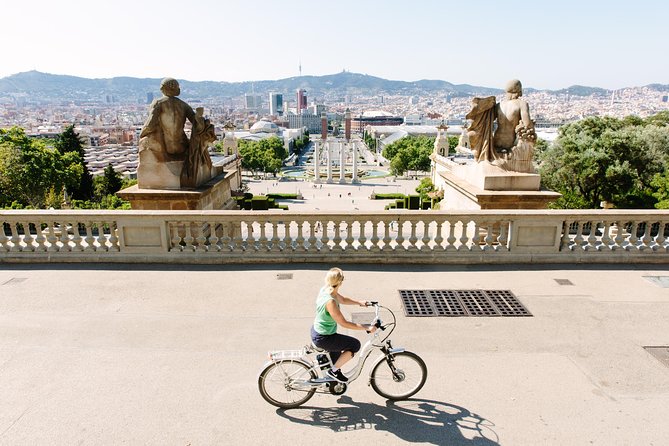 Barcelona Electric Bike Tour: Scenic Montjuic Panoramic Views - Your e-bike confidence check: easy rides with real-city attention