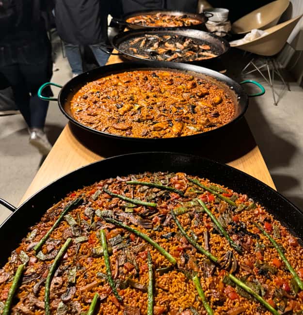Barcelona Evening Cooking Class: 5-Course, 3 Paellas & Cava - The big idea: a paella class that actually teaches you
