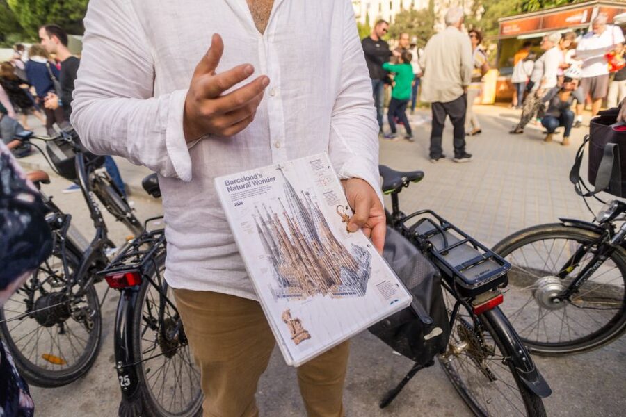barcelona: Gaudi Highlights eBike tour - El Born Centre Cultural: a short taste of old Barcelona