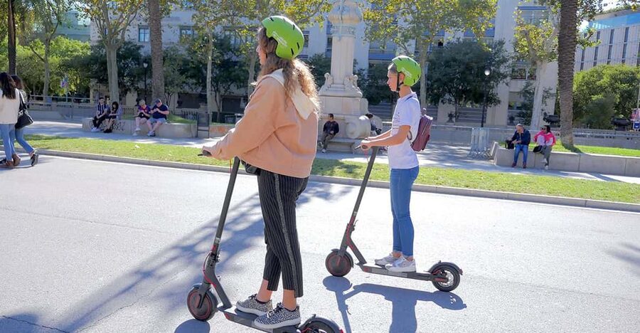 Barcelona: Gaudi Highlights Guided Tour by Electric Scooter - Before You Ride: Training, Helmet, and Real-World Limits