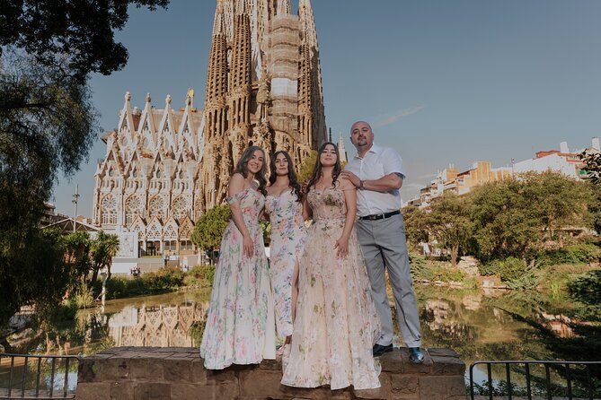 Barcelona: Glamour Wow Dress Photoshoot in Spectacular locations - Price and value: $590 for a private, edited photo-and-video bundle