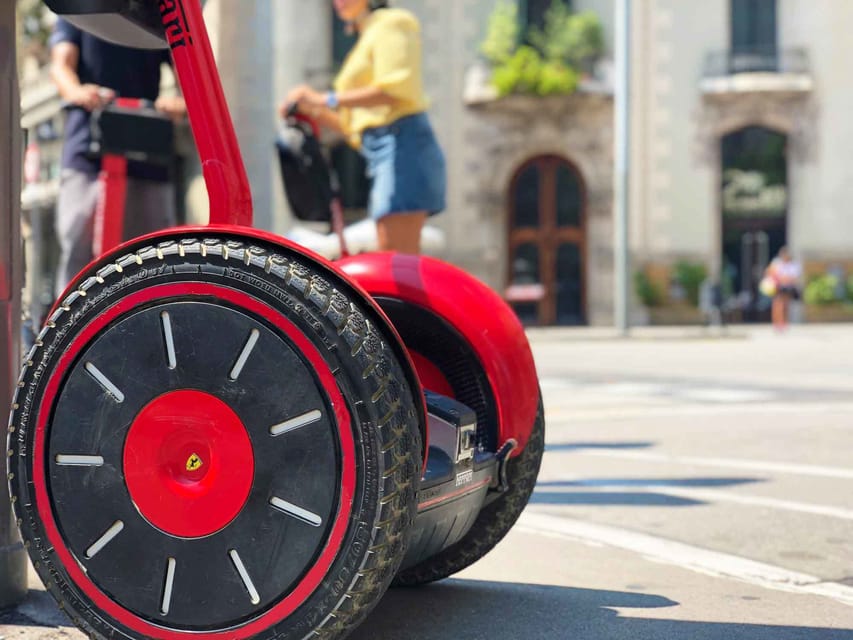 Barcelona: Gothic Quarter & Sagrada Familia Area Segway Tour - La Monumental and the route toward Sagrada Familia