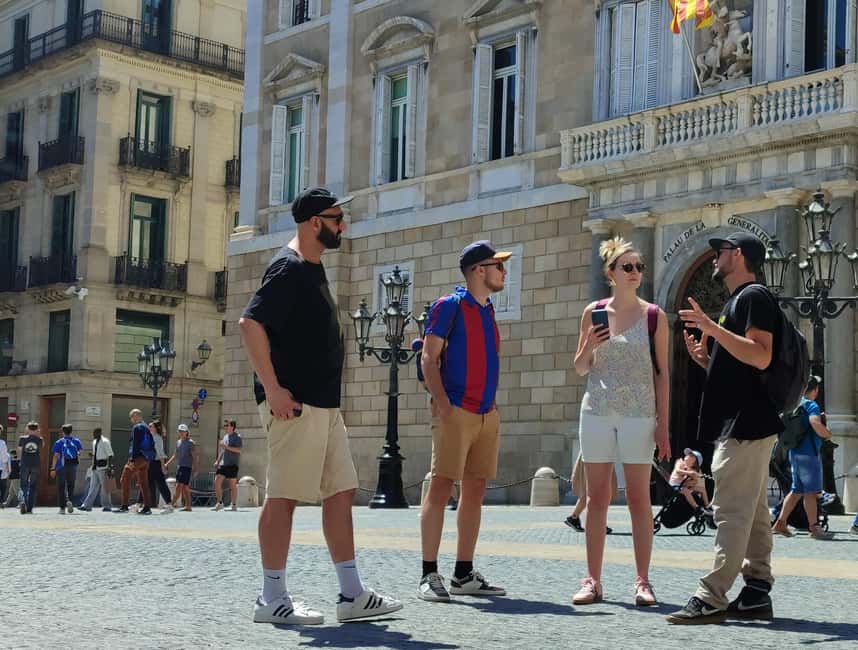 Barcelona Gothic WalkingTour: Roman Walls & Hidden Courtyard - From Roman Aqueduct to the Gothic Quarter, Two Hours That Add Up