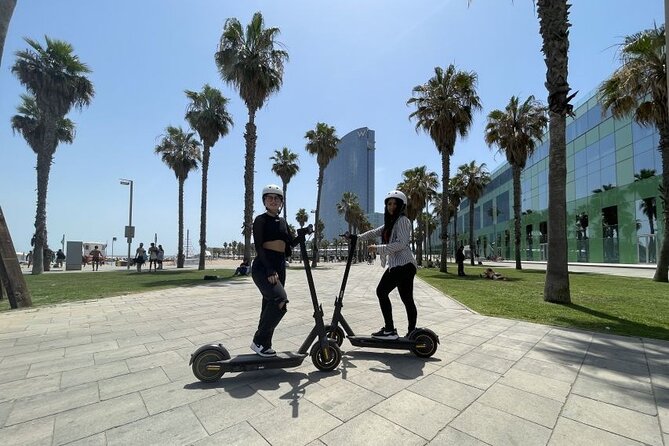 Barcelona Guided 2 hour E-Scooter Tour - Stop 3: Barceloneta beach for the classic sea-and-life break