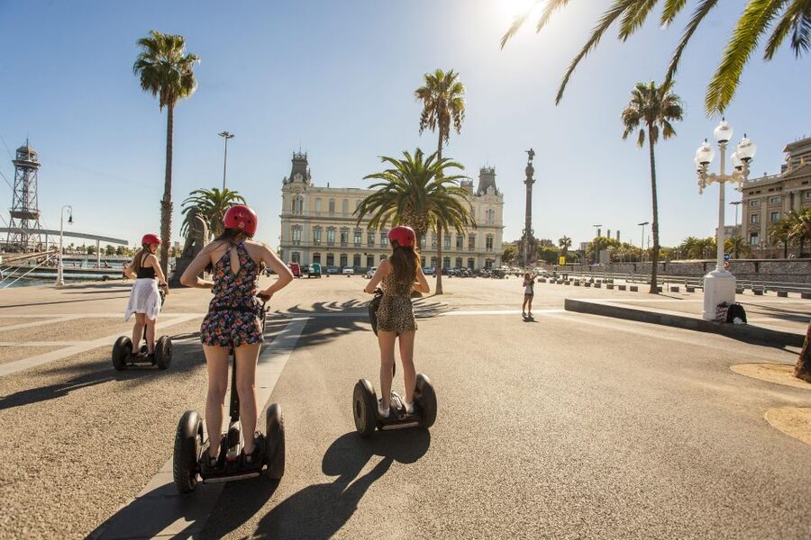 Barcelona Guided Segway Tour - Gothic Quarter Riding: Roman Walls and Narrow Streets