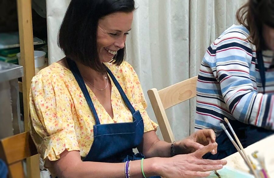 Barcelona: Handmade Ceramic Tiles Workshop - The vibe: relaxed, supportive, bilingual, and clean