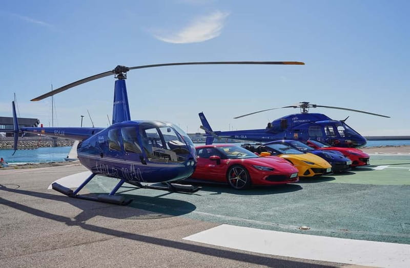 Barcelona: Helicopter and Supercar Driving Experience - Licenses, Weight Limits, and the €1000 Deposit Rule