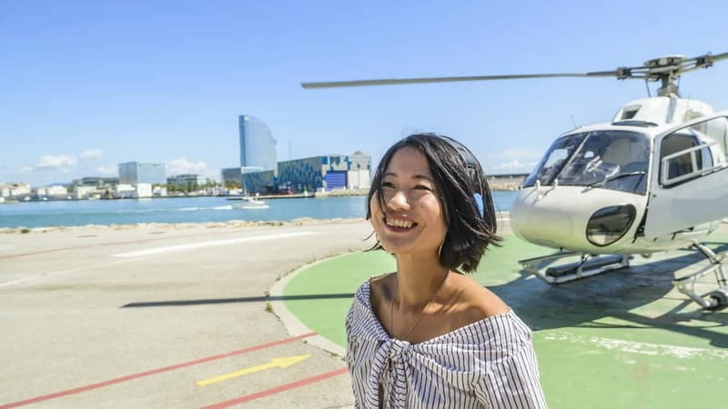 Barcelona: Helicopter Flight & Heliport Boat Transfer - From Port Vell to the Heliport by Boat: The Start Changes Everything